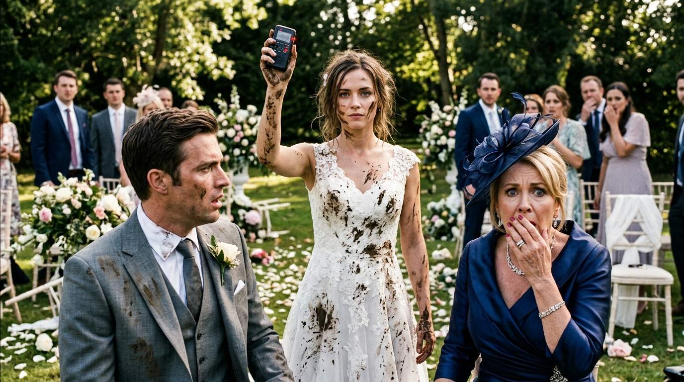 Wedding Day Betrayal: Mud-Soaked Bride RISES From Wheelchair, Exposing Shocking Family Conspiracy!