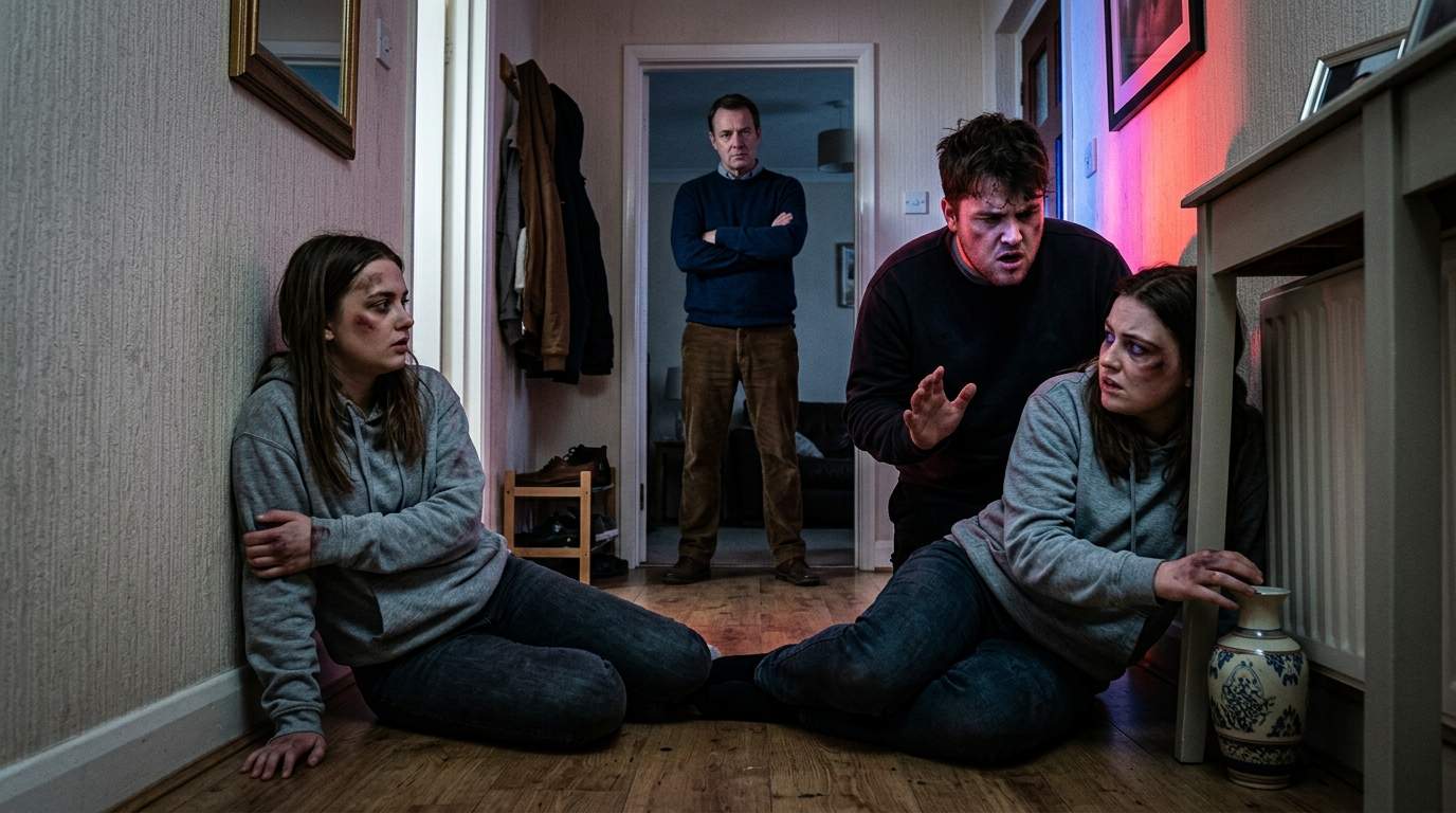 Kicked Door, Bruised Face, Silent Father: How a Hidden Camera Exposed a Family's Darkest Secret and Twisted Betrayal.