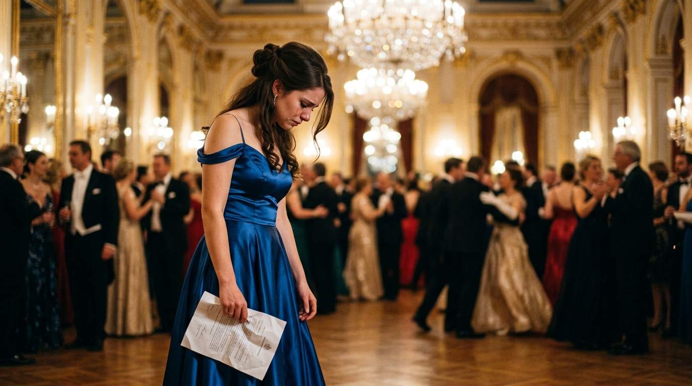 My perfect night crumbled when I learned my whole life was a lie at the Grand Ball.