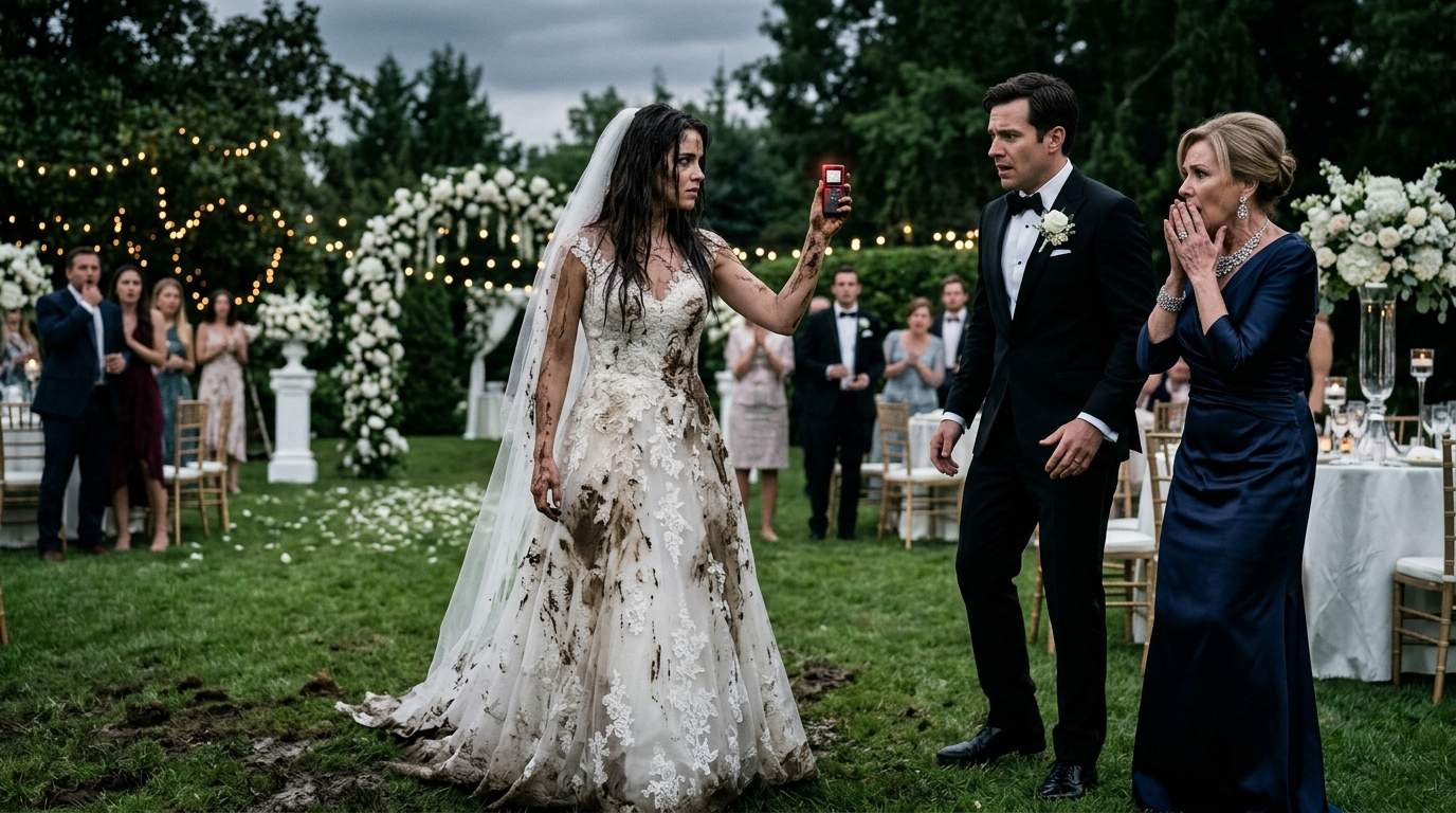 Bride Stands From Wheelchair in Wedding Mud After Groom's Family Inheritance Scheme Exposed by Hidden Evidence of Wedding Betrayal