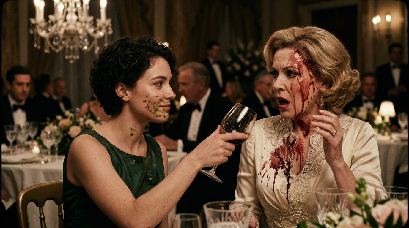 Gala Scandal: Salad Humiliation Exposes Elite's Billion-Dollar Secrets