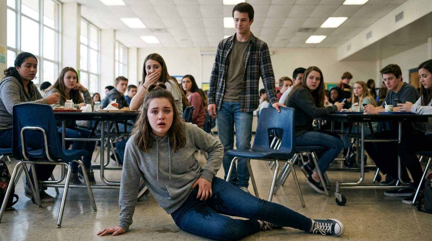 I still feel the floor hitting me in the cafeteria.