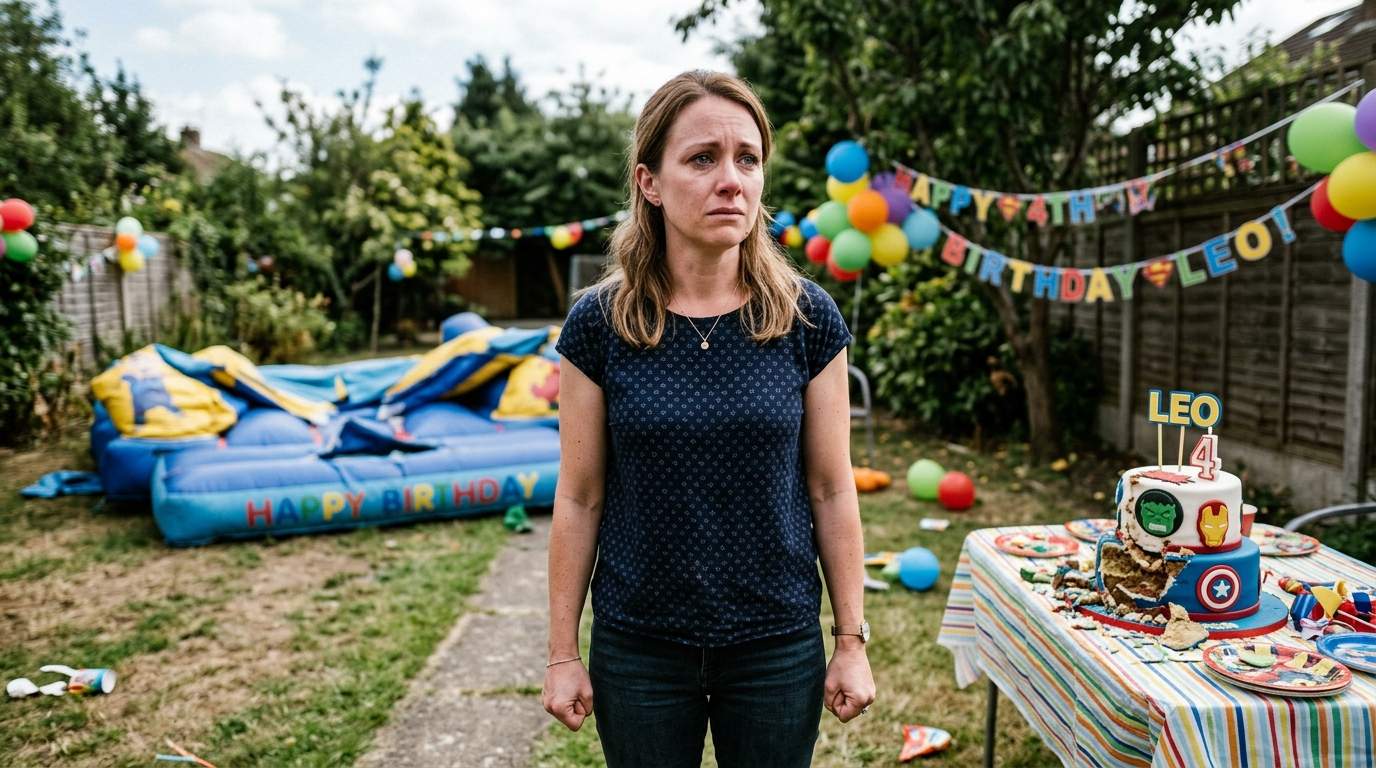 I just found out my own SISTER sabotaged my son's 7th birthday party.