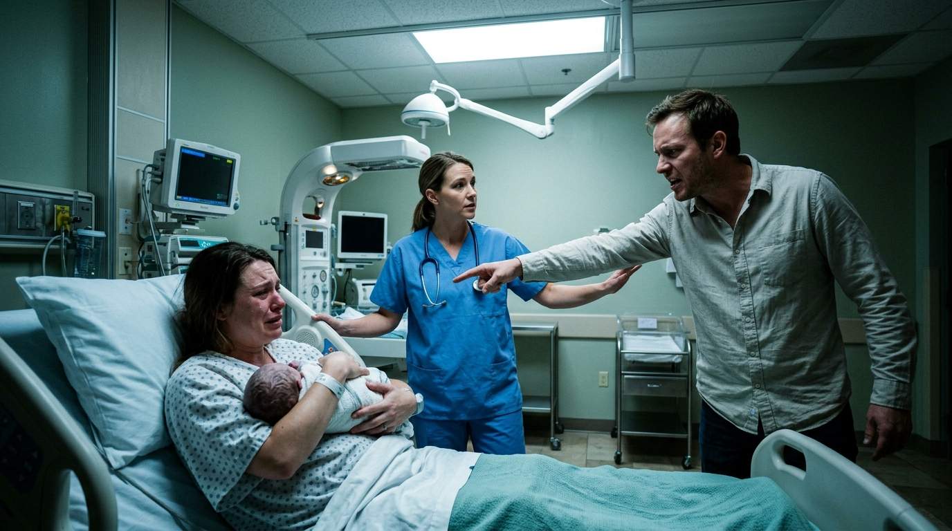 Delivery Room DNA Nightmare: Husband's Paternity Shock Over Newborn Genetic Mystery Triggers Hospital Scandal
