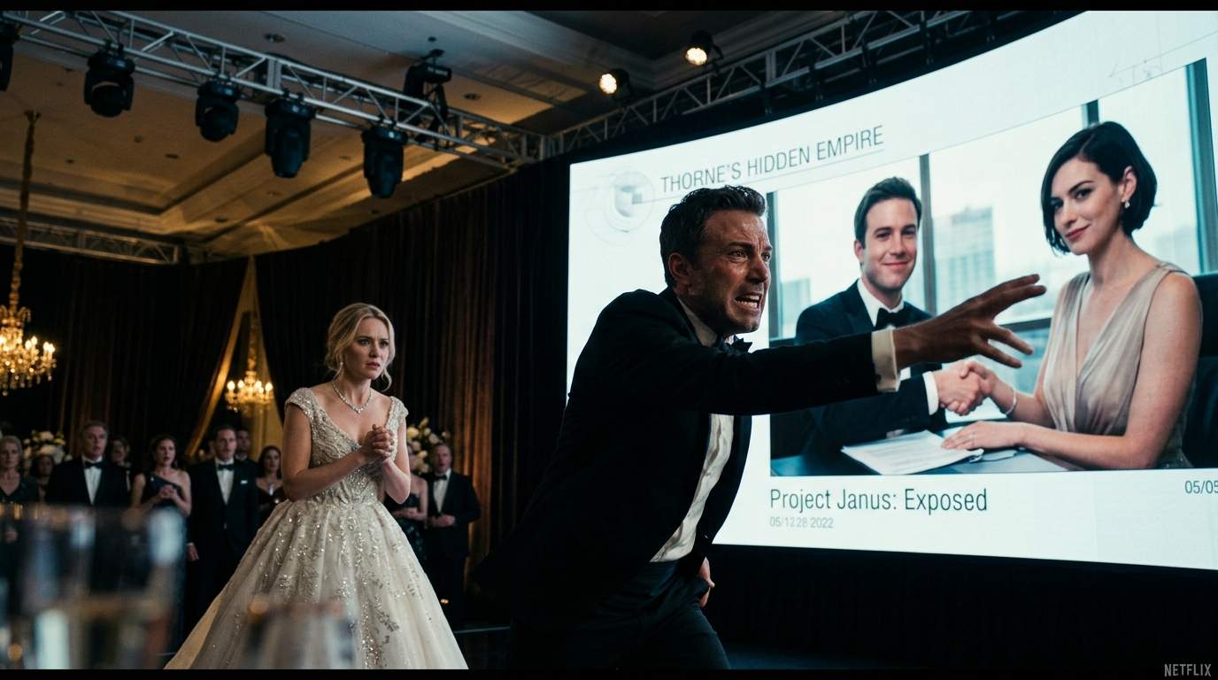 Billionaire Wedding SCANDAL: Groom's Dark Secret Unleashed Live on Giant Screen!
