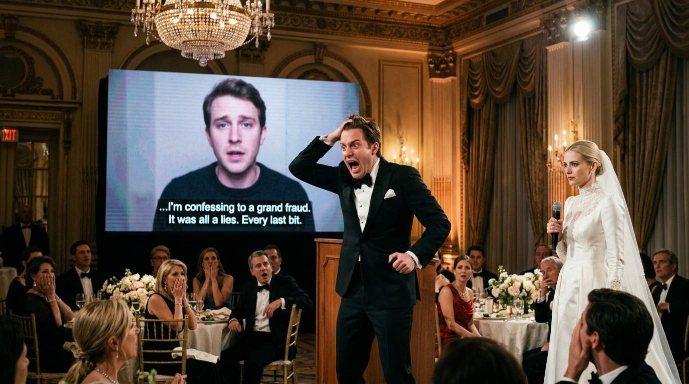 Billionaire Wedding Nightmare: Elite Socialite's Groom Exposed In Shocking Identity Scandal.