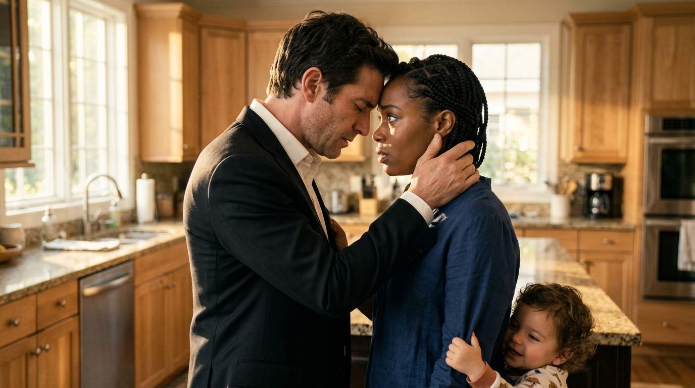 Mansion Nanny Shocker: CEO Caught In Forbidden Embrace With Caregiver.