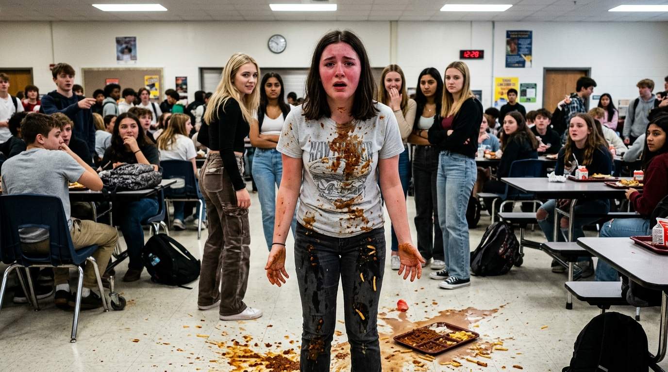 I still taste the chili from that cafeteria floor.