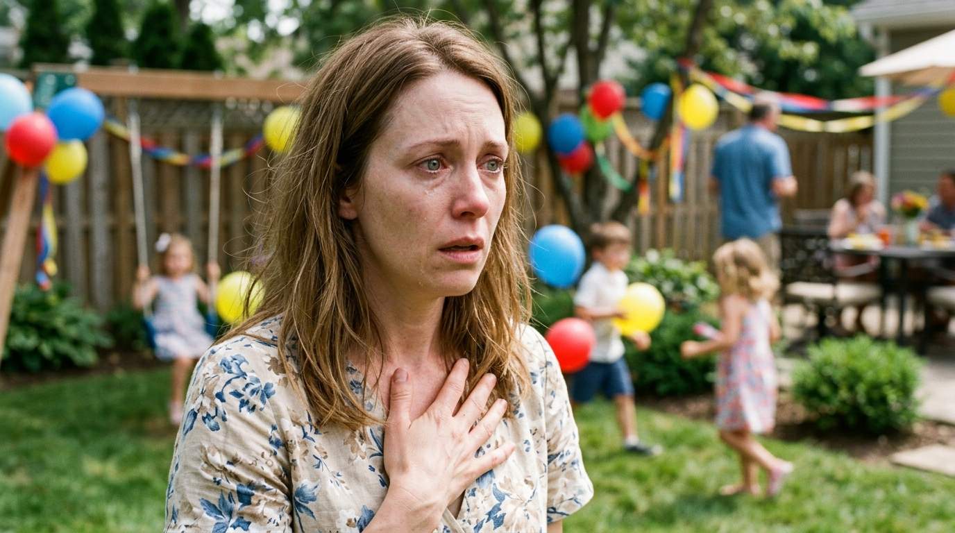 I overheard my ex tell our daughter at her 6th birthday that I'm not her real mother.
