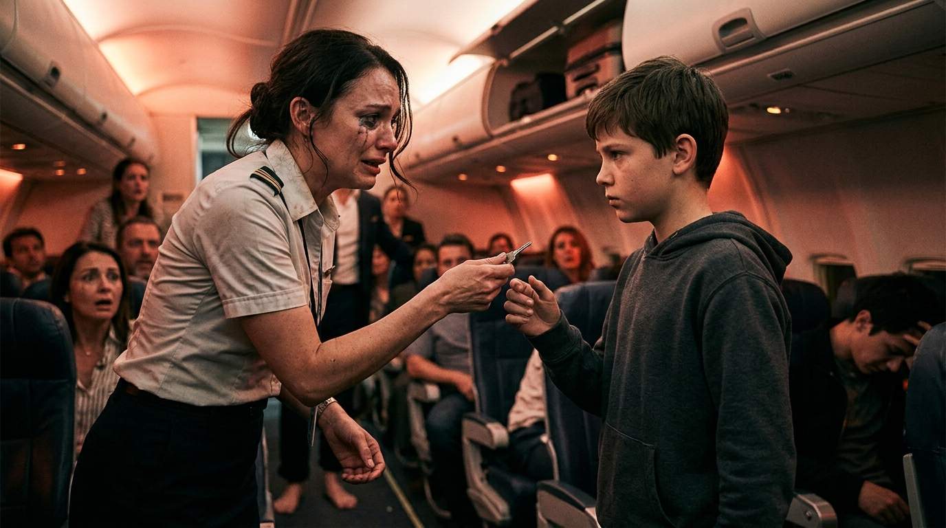 Mid-Air Nightmare: A 12-Year-Old Prodigy Just Saved 300 Lives from a Catastrophic Plane Disaster, But His Secret Identity Threatens to Crash Everything Else!