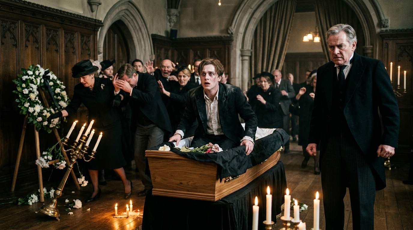 Funeral Hall Chaos: The Young Heir's 