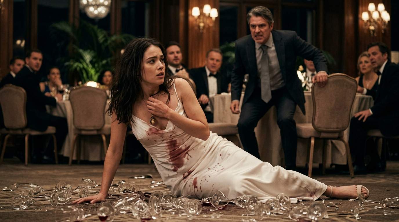 Billionaire's Gala Turns into Crystal Chaos: Executive's 'Accident' Exposes Shocking Family Secret and Triggers Tycoon's Fury