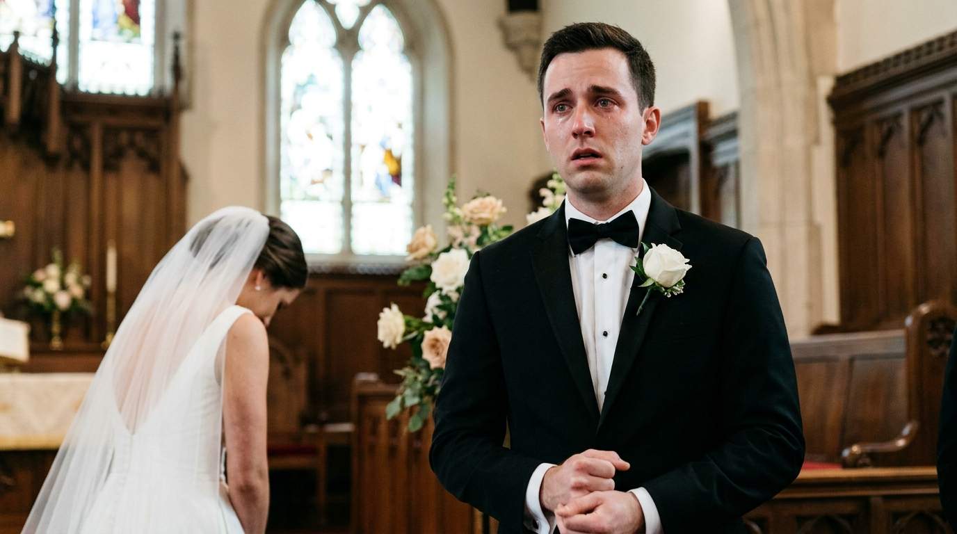 My perfect wedding shattered when a child called my bride 'Mommy' at the altar.