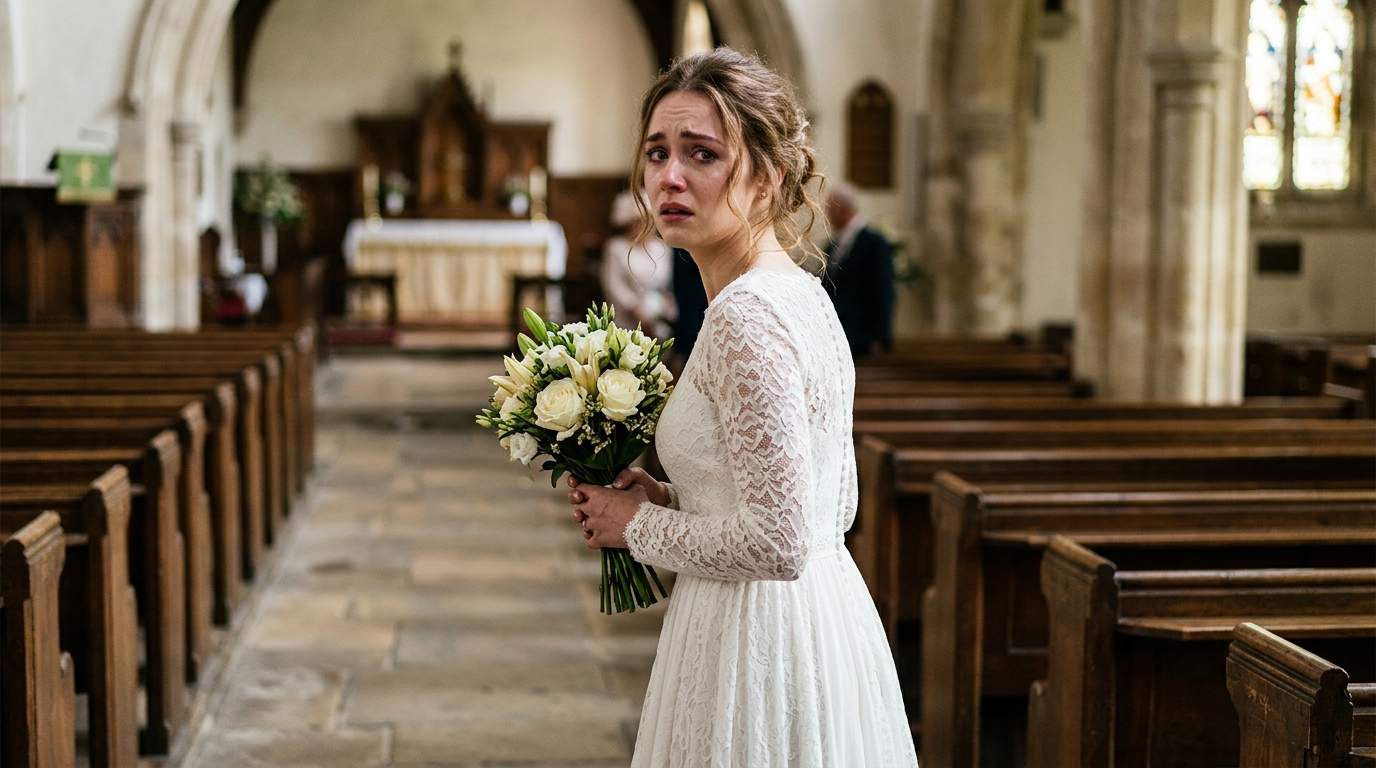 My wedding day collapsed when I saw my fiancé's secret child standing at the altar.