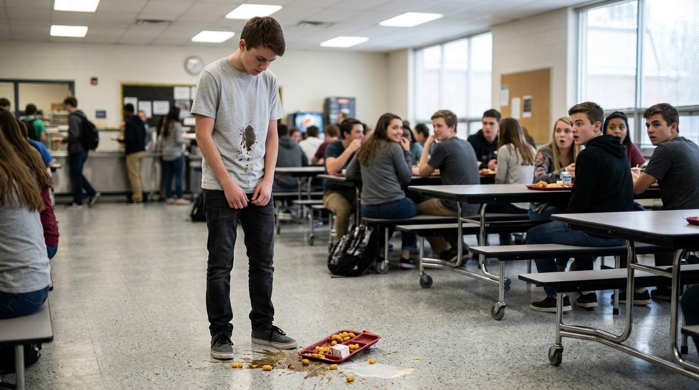 The Cafeteria Tray That Spilled My Entire Lunch
