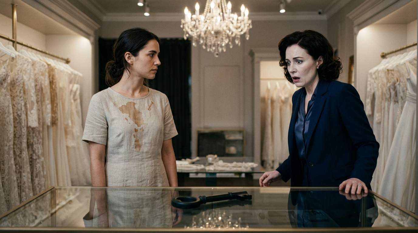 Saleswoman Humiliates Shopper in Luxury Bridal Boutique: Watch the Viral Corporate Revenge Power Play That Left Everyone Speechless!