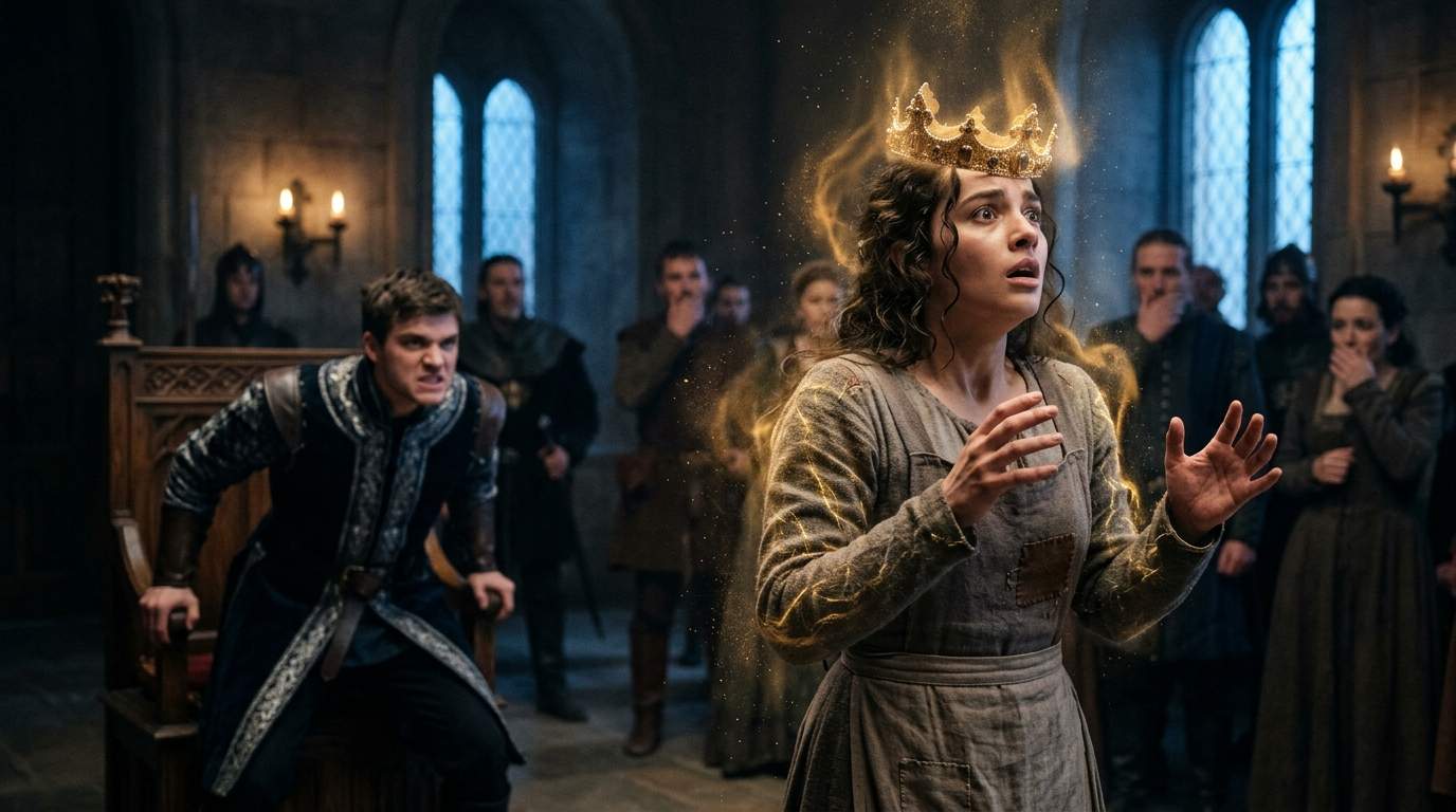 The Crown's Fury: A Palace Coronation Explodes as a Humble Maid Becomes Queen
