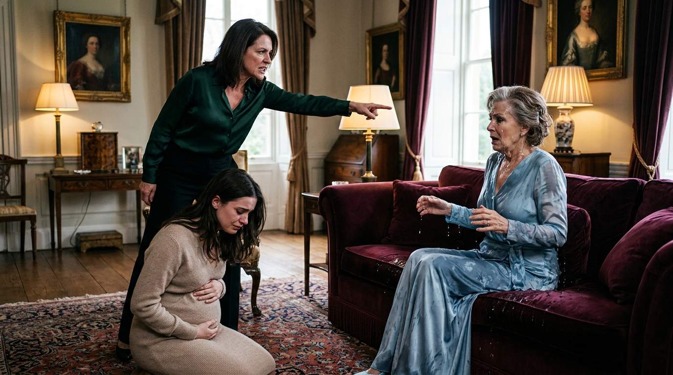 Pregnant Woman Forced To Endure Horrifying Family Betrayal, Unveiling Decades-Old Inheritance Battle And A Shocking Ritual That Broke Everything.