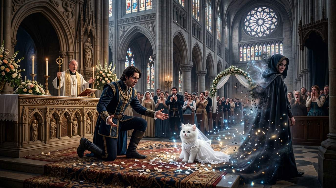 Cursed Bride: Ancient Magic Transforms Heir Mid-Vows, Unmasking a Dark Dynasty Plot.
