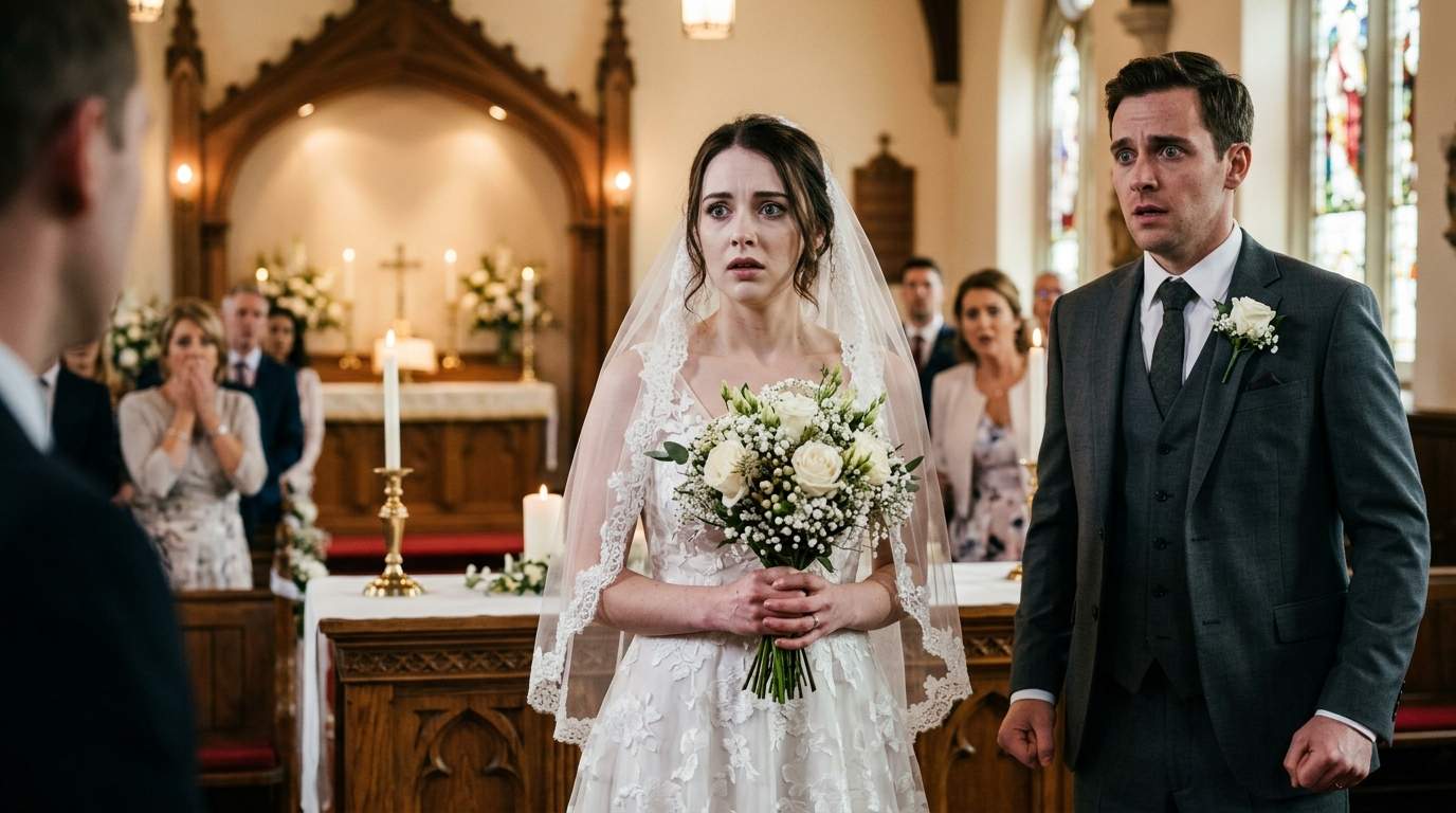 My entire wedding stopped when a crying child called my groom 'Daddy' at the altar.