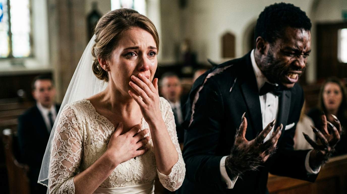 Wedding Day Horror: Groom's Ancient Bloodline Unleashed by Fateful Spill, Bride's Future Shattered