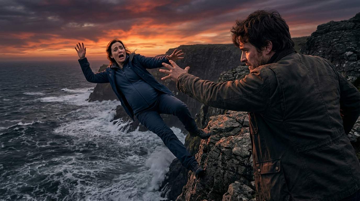 Pregnant Wife's 'Accidental' Cliff Fall Exposes Husband's Dark Secret and Marriage Betrayal
