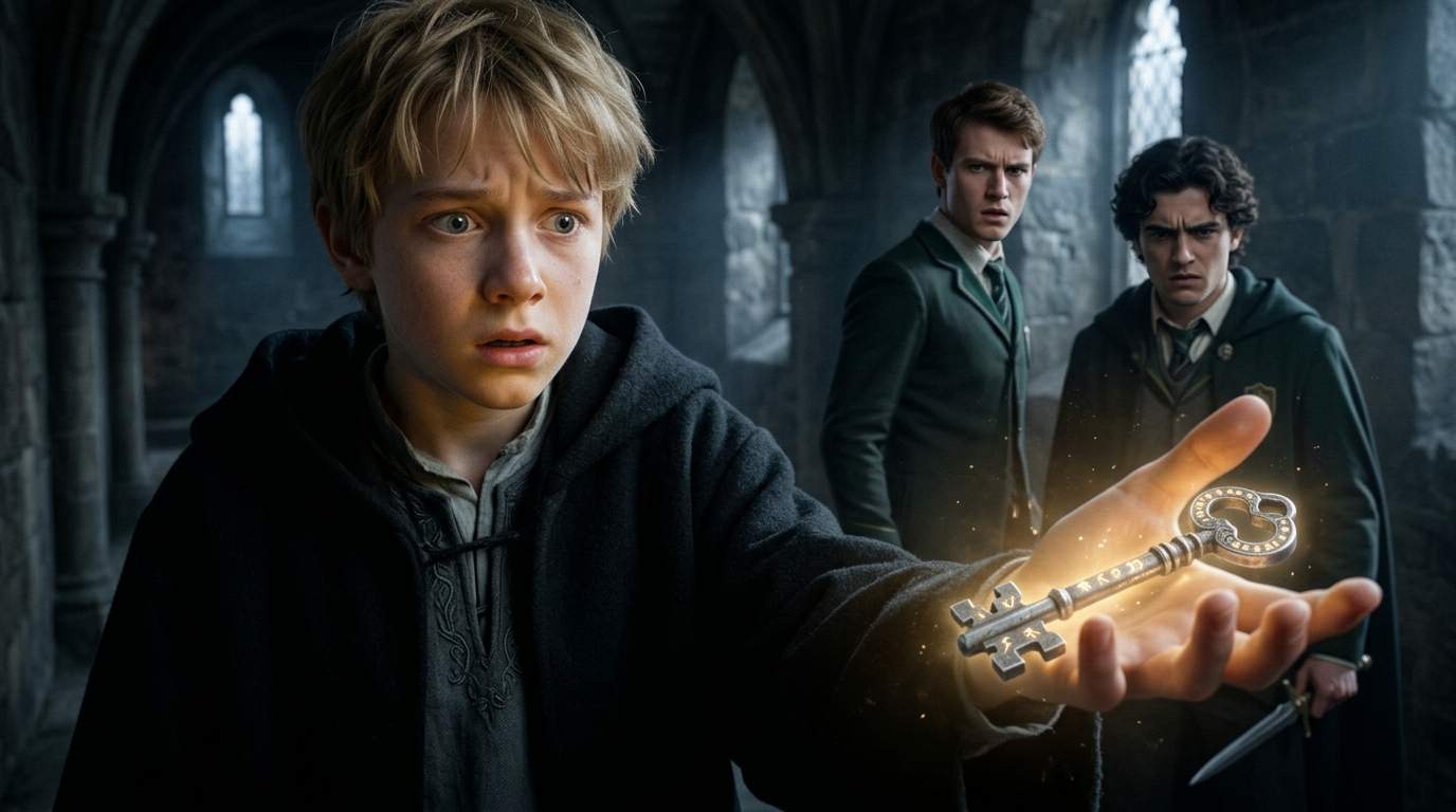 Academy Secret SHATTERS: Freshman's Ancient Key From Mysterious Man Reveals Dark Magic!