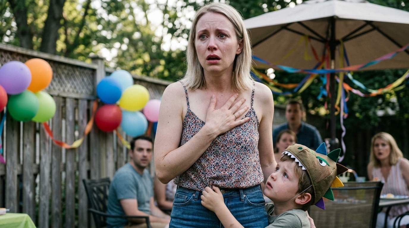 My own mother shattered my child's birthday party, revealing a lie that cost me everything.