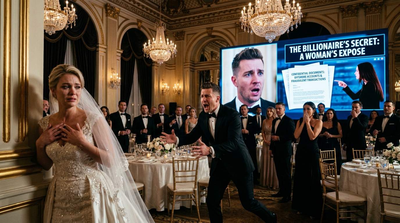 Billionaire Heir's Wedding EXPLODES: Secret Video Reveals Devastating Truth Behind Lavish Socialite Nuptials.
