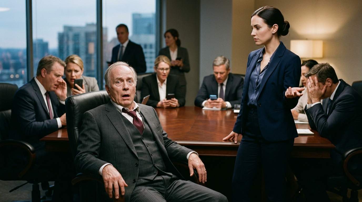 Corporate Power Play: CEO Fired Mid-Meeting, But Her NEXT Call Exposed A Multi-Billion Dollar SCANDAL.