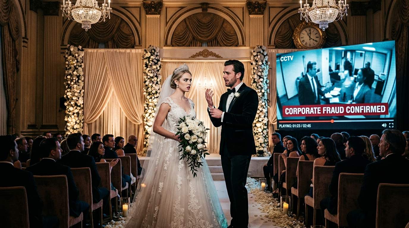 Billionaire Wedding Explodes: Old-Money Bride Exposes Groom's Secret Identity & Corporate Scheme on Live Screen!