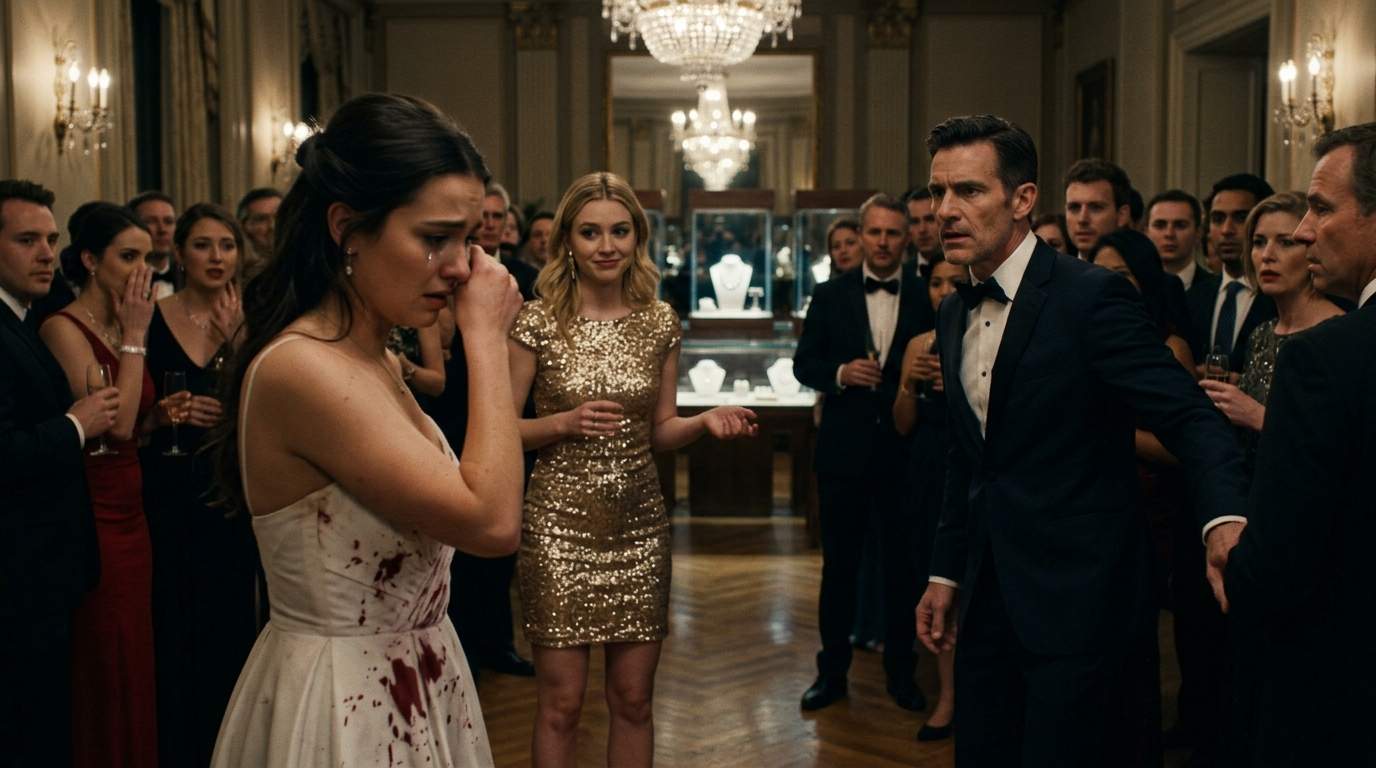 Red Wine Catastrophe at Luxury Jewelry Gala Exposes Deep-Seated Heiress Drama, Sparking Billionaire Scandal!