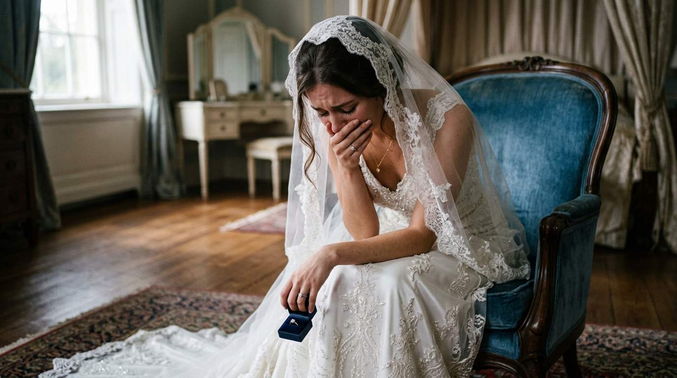 My wedding dress was pristine, but my groom was gone in a crash.