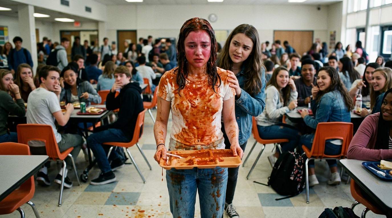 I still taste the cafeteria soup from that day.