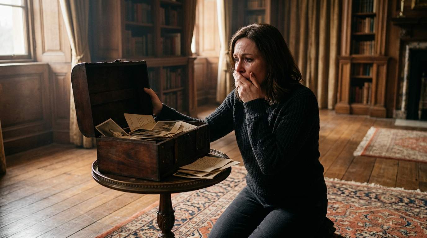 I unlocked my late husband's secret mansion room, and what I saw destroyed our perfect life.