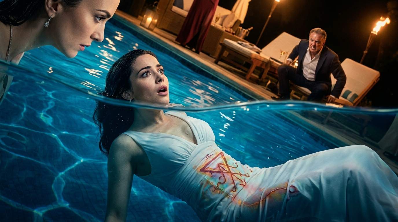 Luxury Villa Heirloom Pool Party Turns into Shocking Family Drama After Heiress Plunged into Water