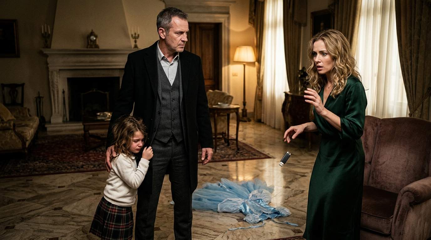 Luxury Villa Scandal: Father's Sudden Return Unmasks Stepmother's SECRET About Daughter's 'Princess Dress' and a Looming Inheritance Battle!