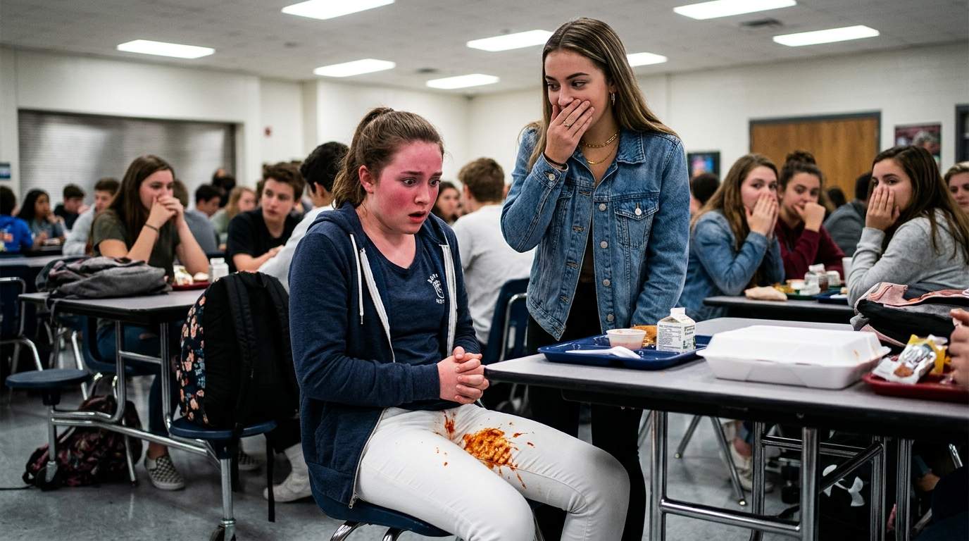 The spaghetti on my new white jeans still haunts me.