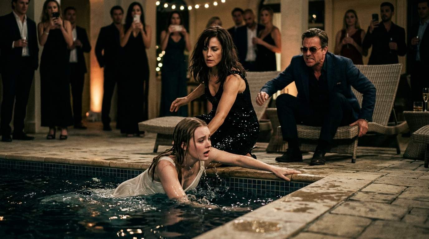 Billionaire's Engagement Party DROWNED: Elite Socialite's Shocking Push Reveals Bitter Family Feud!