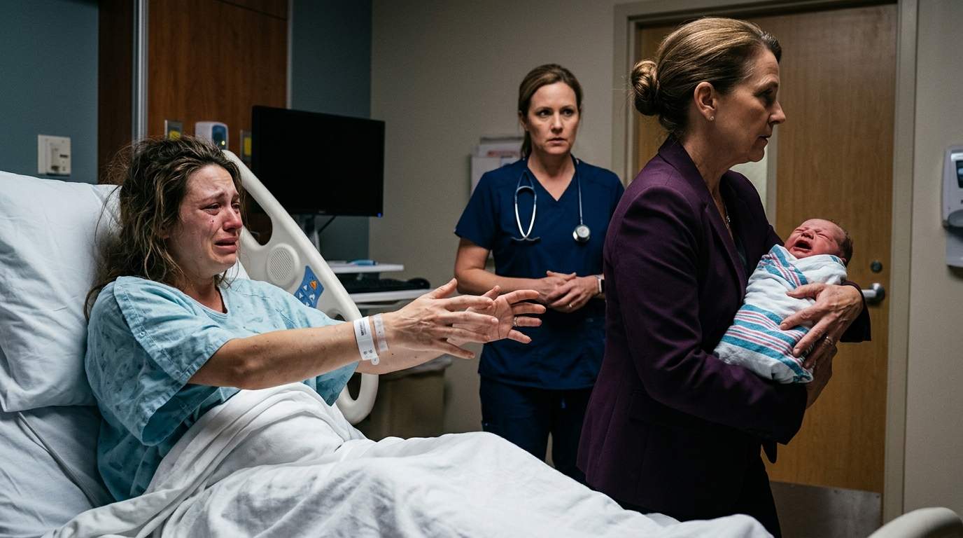 Hospital Nightmare: My Newborn Was Snatched From My Arms, But The Deep Family Secrets Revealed Why.