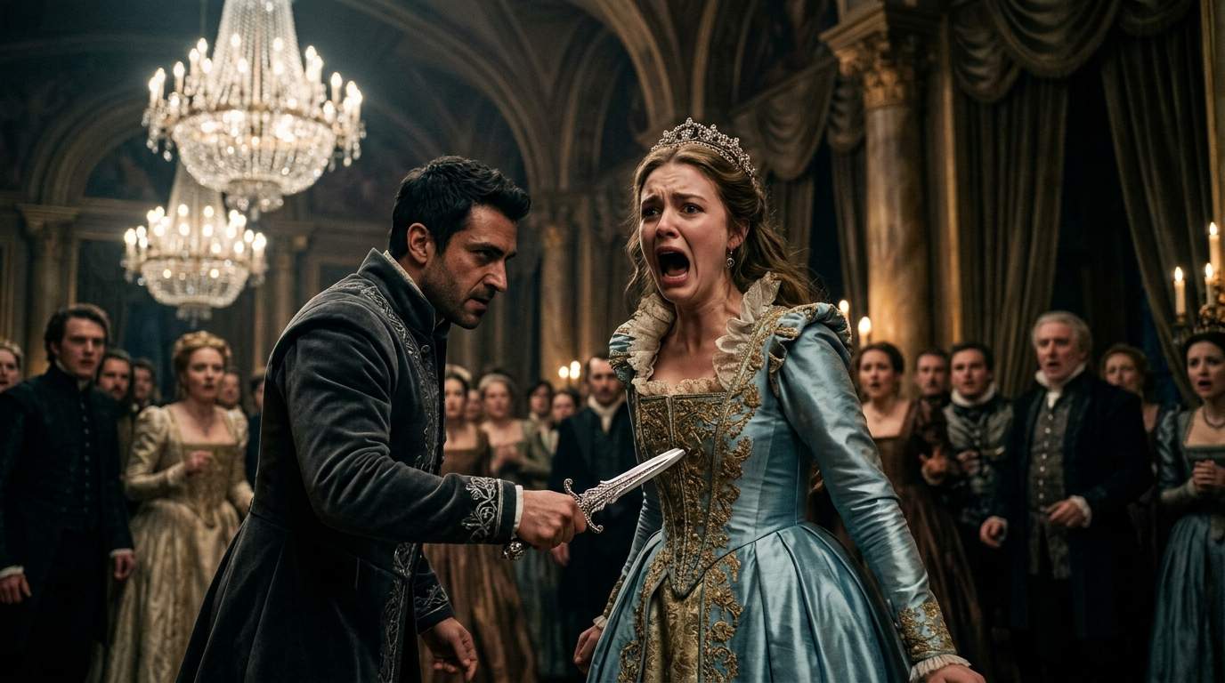 Princess STABBED at Royal Engagement, Awakes with Terrifying Palace Secrets.