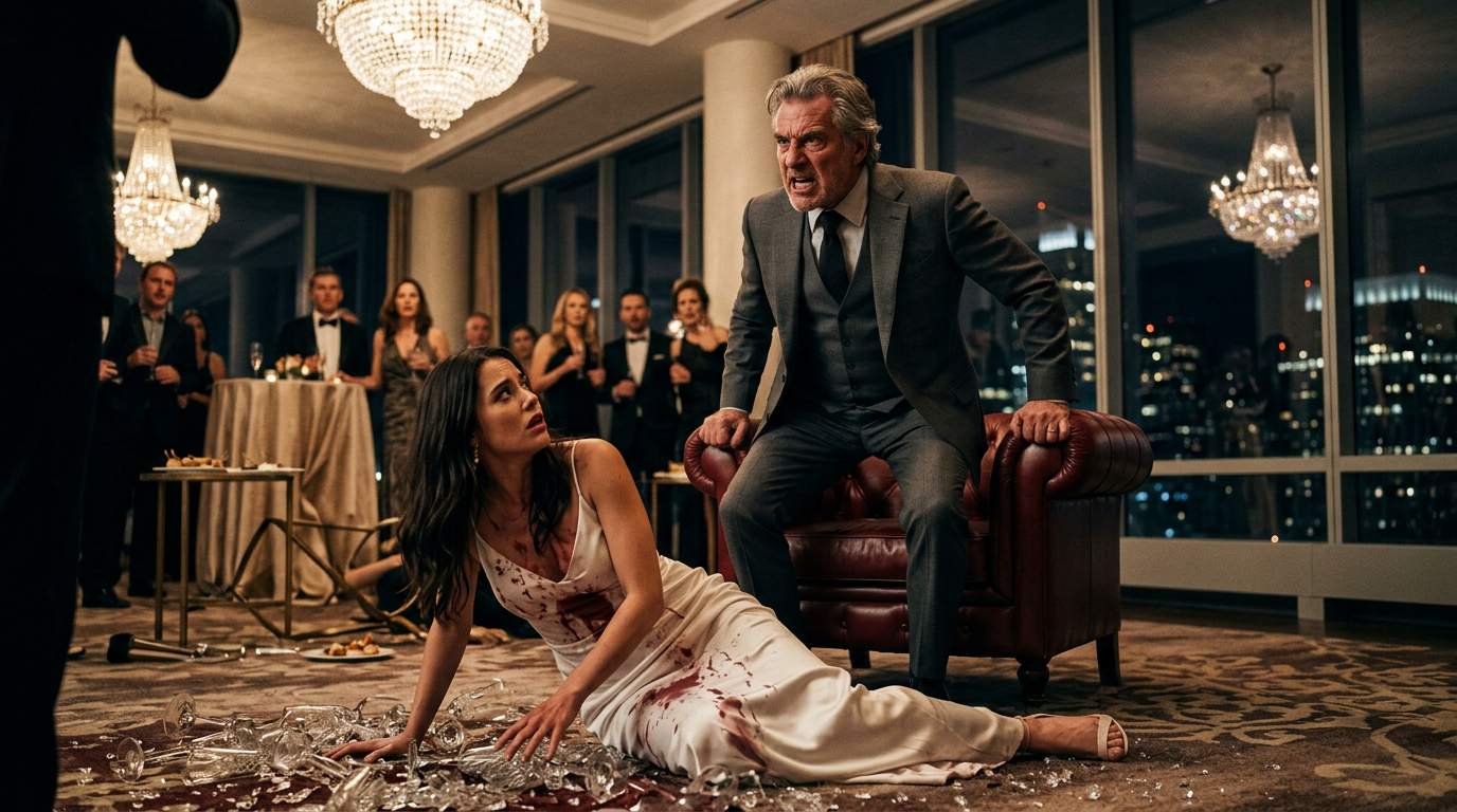 Billionaire's Fury Explodes: Secret Daughter's Humiliation Exposes High Society Corporate Scandal at Gala