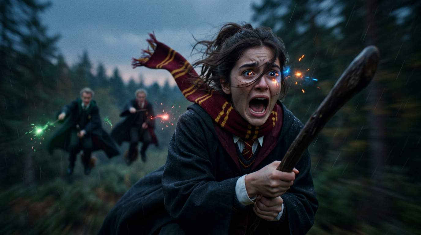 Hogwarts Horror: First-Year Wizard's Broom Unleashes Untamed Magic, Revealing A Shocking Secret!