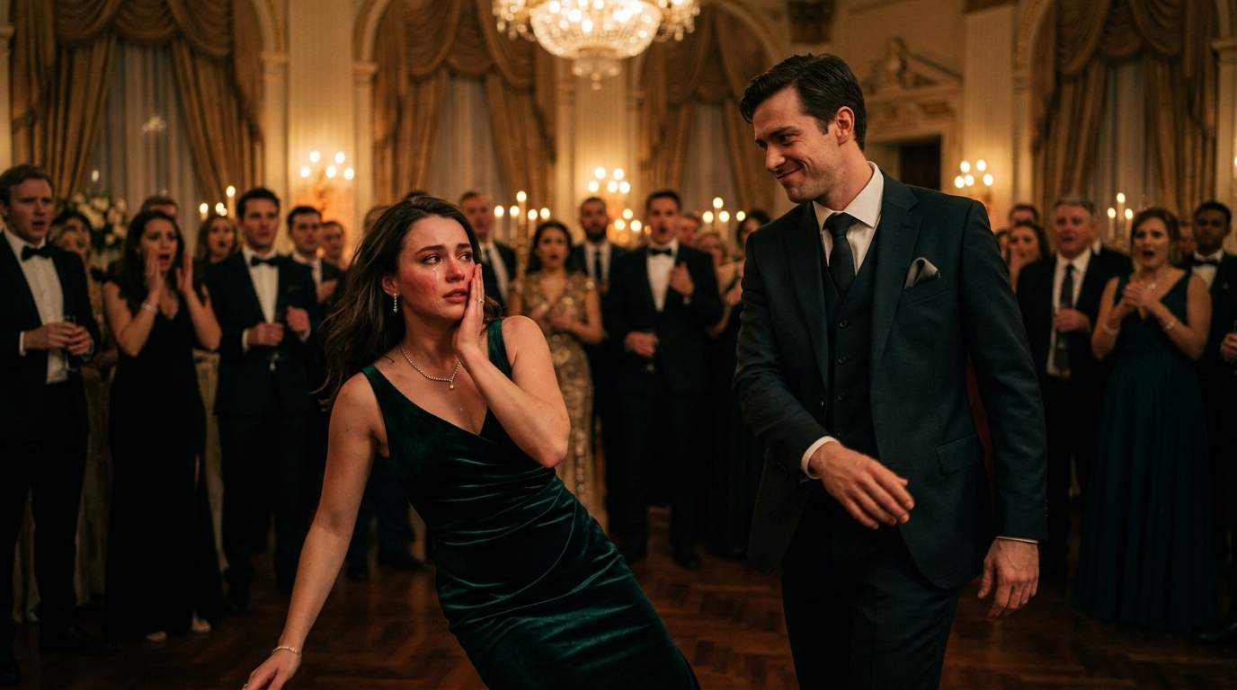 Billionaire Heir Slaps Secret Heiress: Shocking Public Humiliation Ignites Ancient Family Feud Over Hidden Legacy!