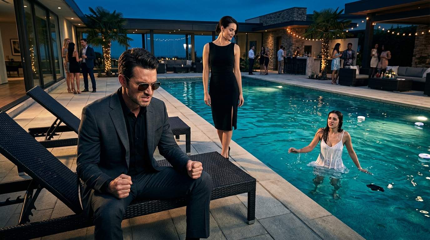 Elite Tech Billionaire's Pool Party Explodes in Viral Scandal: What His Right Hand Did Stuns High Society.