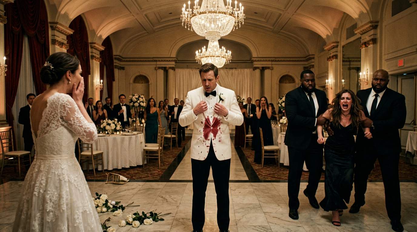 Wedding Shocker: Hidden Wife Exposes Groom's Bigamy Scandal at High Society Nuptials
