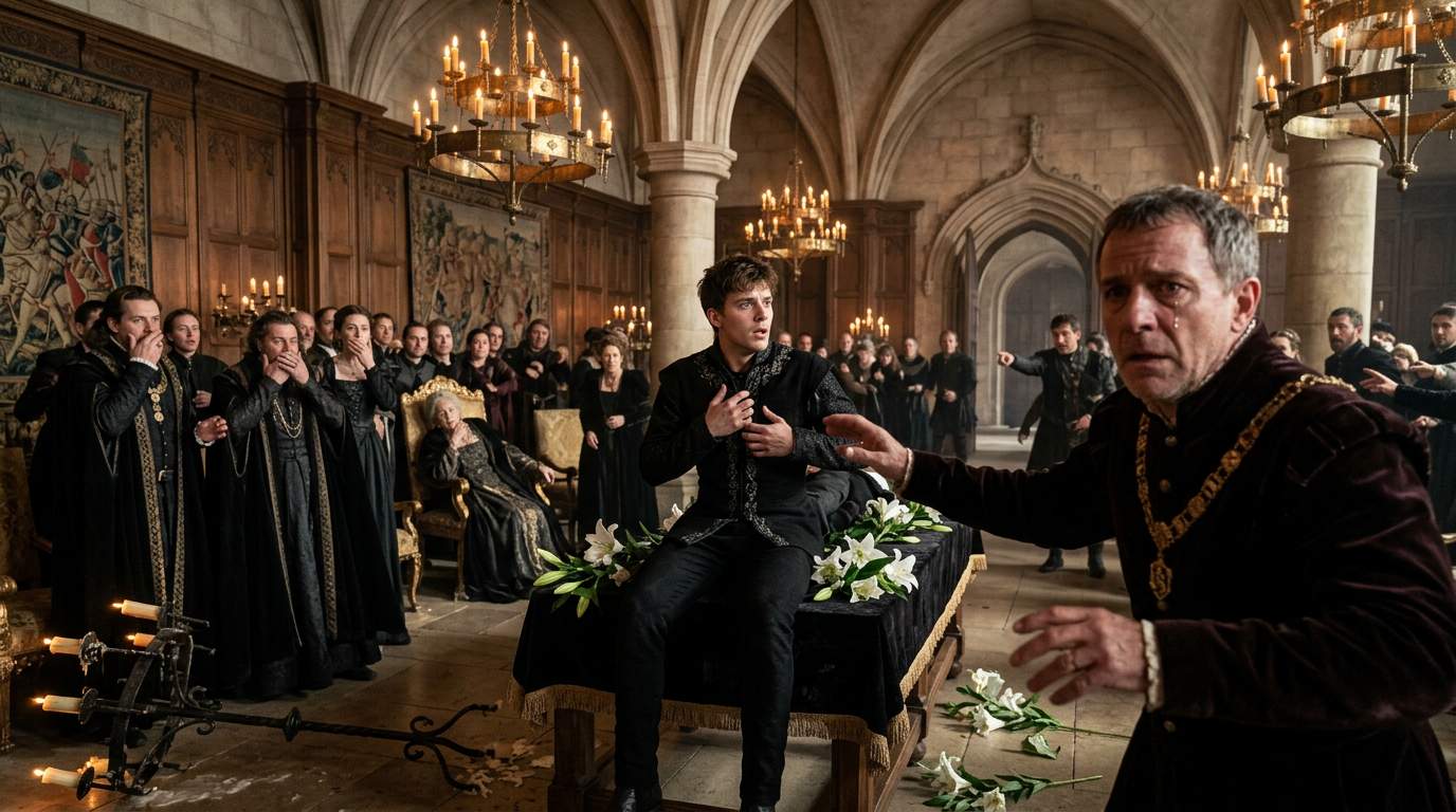 Royal Funeral Shocker: 'Deceased' Young Heir AWAKENS at Palace Ceremony, Exposing a Vicious Inheritance Plot!