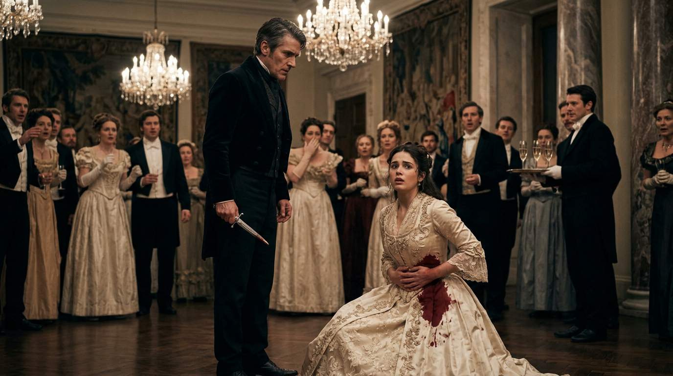 The Princess's Bloody Betrothal: Royal Treachery Unmasked in Palace Engagement