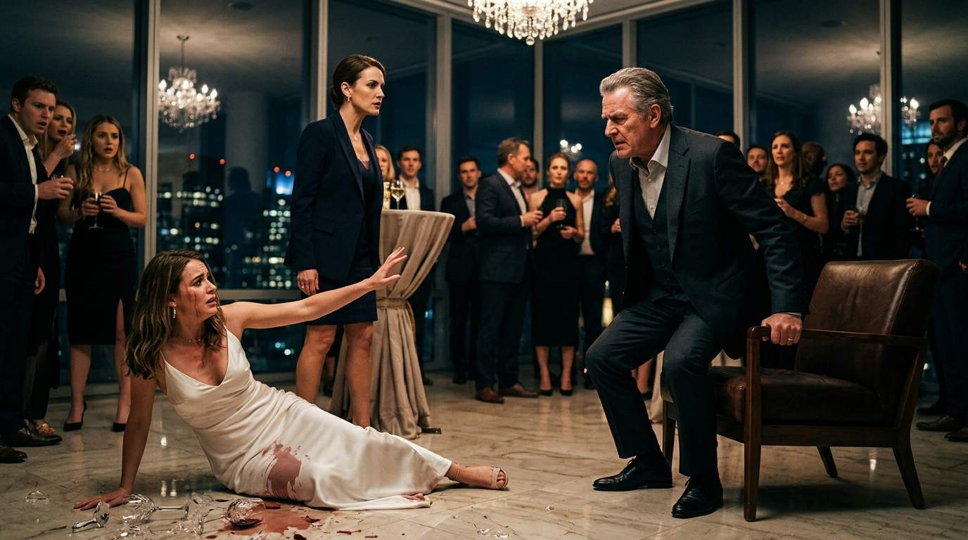 Billionaire's Gala Heir Publicly Humiliated: Was This Champagne Spill a Billion-Dollar Scandal to Protect a Legacy?