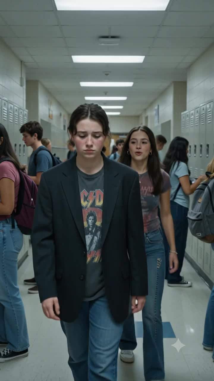 I still feel my blazer slip in that hallway.